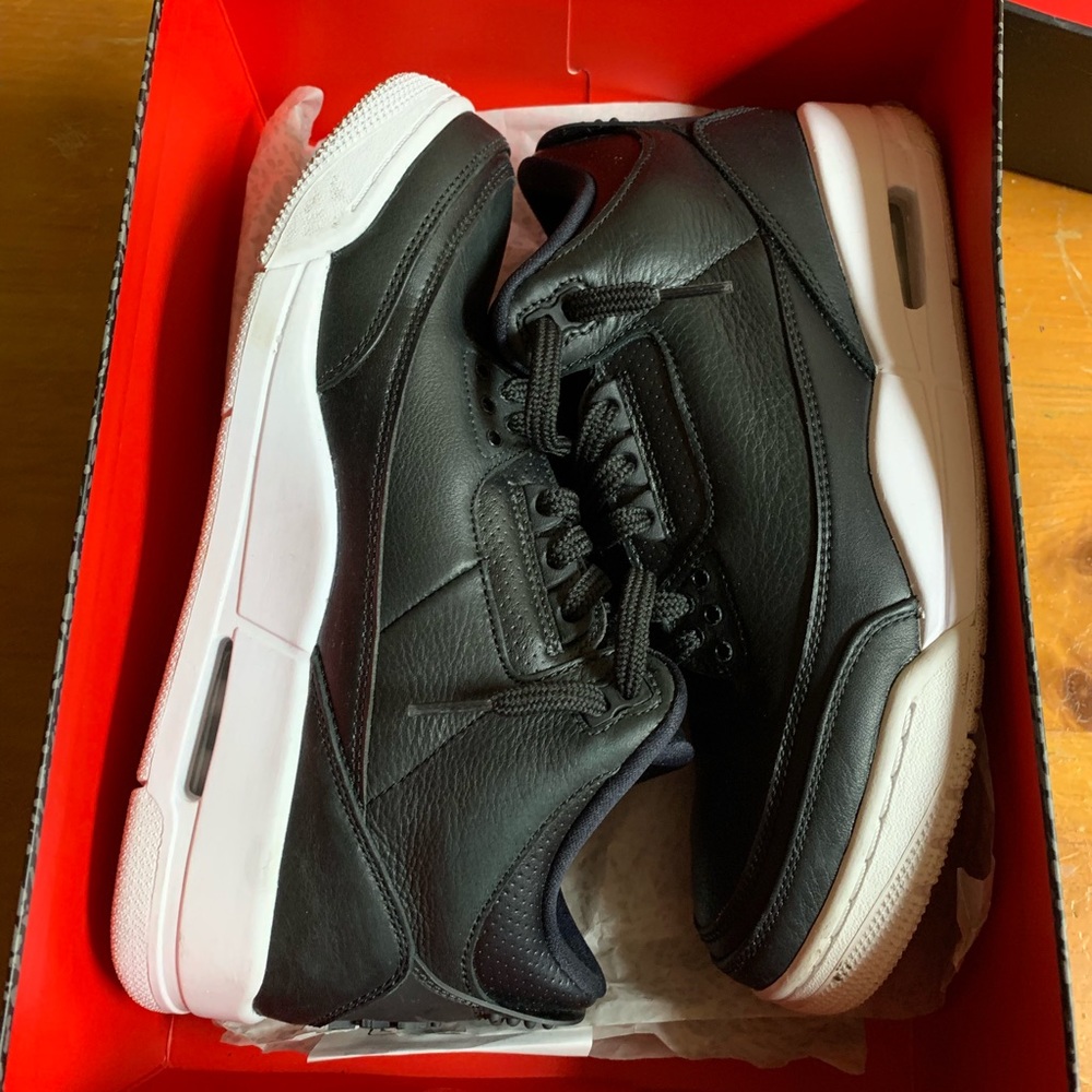 Black and white “Cyber Monday” Jordan 3’s